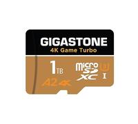 【Solo per Switch 1】GIGASTONE MicroSDXC 1TB 4K Game Turbo, A2 U3 V30, fino a100 MB/s. Specialmente per GoPro Drone Switch 1, per video 4K, con Adattatore SD【Recupero dati gratuito per 5 anni】