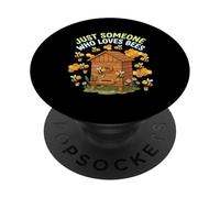 Solo qualcuno che ama le api apicoltore PopSockets PopGrip Adesivo