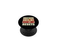 Solo qui fino al mio limite di utilizzo ripristina programmatore AI Coder PopSockets PopGrip Adesivo