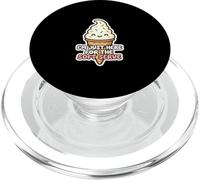 Solo qui per gli appassionati di gelati Soft Serve PopSockets PopGrip per MagSafe