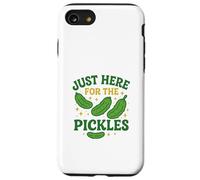 Solo qui per i Pickles Funny Pickle Joke Foodie Fun Custodia per iPhone SE (2020) / 7/8