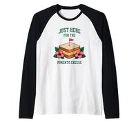 Solo Qui per Il panino al Formaggio Pimento Maglia con Maniche Raglan