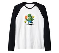 Solo qui per rompere le palle e fare amicizia con Pickleball Maglia con Maniche Raglan