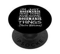 Solo Rosemarie Here Doing Rosemarie Things Nome PopSockets PopGrip Adesivo