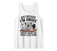 Solo Se Sono Sveglio, Un Divertente Koala per L'Ufficio dei Canotta