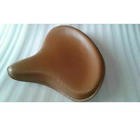 Solo Sedile Bobber Wlc Wl Stile, Vera Pelle Marrone Colore per Harley Davidson
