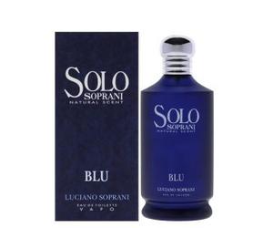 Solo Soprani BLU Natural Scent (Unisex) 50 ml, Eau de Toilette Spray