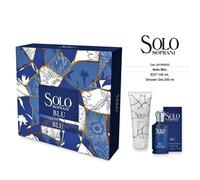 Solo Soprani SOLO Blu 100 ml + Gel Doccia 200 ml - Set profumo con gel doccia