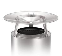 Solo Stove Deflettore di Calore per Bonfire, Con 3 Piedini Separabili, Accessorio per Braciere Bonfire, Cattura e Direziona l'aria Calda, Acciaio Inossidabile, Altezza: 25,4cm, Diametro: 63,5cm, 3kg