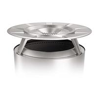 Solo Stove Deflettore di Calore per Yukon, Con 3 Piedini Separabili, Accessorio per Braciere Yukon, Cattura e Direziona l'aria Calda, Acciaio Inossidabile, Altezza: 28 cm, Diametro: 76 cm, 4,5 kg