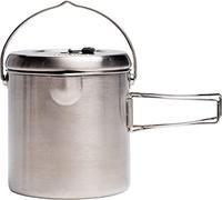 Solo Stove Pentola 1800 ml | Con Sac de transport, indicatori per oz e millilitri, beccuccio per versare, coperchio e maniglie pieghevoli, acciaio inox, 14 x 15,5 cm, volume: 1,8 L, 354 g