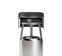 Solo Stove Ranger Pi Fire Forno per Pizza | Accessorio per Braciere Ranger, Incluso. Custodia per il Trasporto & Pietra per Pizza, a Legna, Acciaio Inox, (H x Dia): 40 x 38 cm, 6 kg