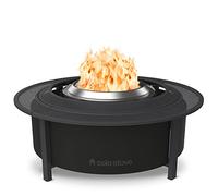 Solo Stove Tavolo Surround per braciere, grande | Rialzo per bracieri a legna Yukon, acciaio verniciato a polvere/Tessuto per esterni resistente ai raggi UV, dimensioni (h x d): 52 x 133,5 cm