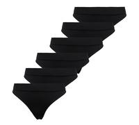 Solo Stringhe Donna, Confezione Da 6 - Onlvicky Rib Thong, Righe