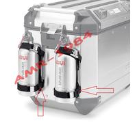 SOLO SUPPORTI GIVI E162 PER BORRACCIA IN ACCIAIO INOX PER OUTBACK E DOLOMITI 2PZ