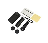 (Solo telescopio nero) Monoculare per telefono cellulare 8-24x30 Obiettivo telescopio professionale