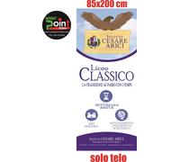 SOLO TELO PER ROLL UP 80/85/100X200 COMPRESO STAMPA PVC 210 my RETRO BIANCO.