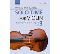 Kathy Blackwell David Blackwell Solo Time for Violin Book 3 (Sheet Music)