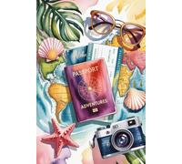Solo Travel: Female Journal & Guided Planner: Tropical Vacation Log, Beach Trip Itinerary Tracker for Sun Seekers