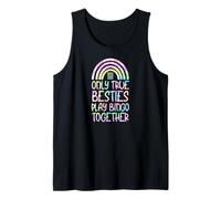 Solo True Besties Gioca a Bingo Insieme Bohemian Rainbow Canotta