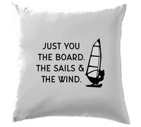 Solo Tu, Le Vele E Il Vento - Cuscino - Vela Da Windsurf