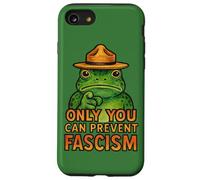 Solo tu puoi prevenire Fascismo Frog Illustrazione rane Custodia per iPhone SE (2020) / 7/8