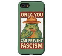 Solo tu puoi prevenire Fascismo Frog Illustrazione rane Custodia per iPhone SE (2020) / 7/8
