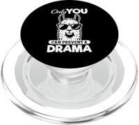 Solo tu puoi prevenire un dramma - Divertente lama di alpaca PopSockets PopGrip per MagSafe