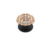 Solo un altro amante dei libri che legge Bookworm Bookish Stripes PopSockets PopGrip Adesivo
