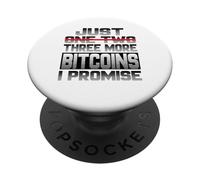 Solo un altro Bitcoin Prometto Bitcoin Btc Criptovaluta PopSockets PopGrip Adesivo