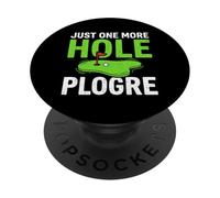 Solo un altro buco Golf Golf Amante Golf Campo da golf PopSockets PopGrip Adesivo