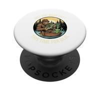 Solo un altro cast divertente Bigfoot Alien Fishing PopSockets PopGrip Adesivo