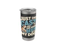Solo un altro cast e un'altra birra con il mio cane Bicchiere termico in acciaio inox doppia parete