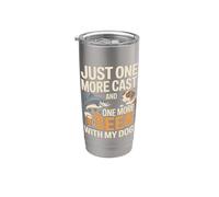 Solo un altro cast e un'altra birra con il mio cane Bicchiere termico in acciaio inox doppia parete