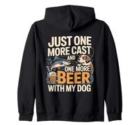 Solo Un Altro Cast e Un'Altra Birra con Il Mio Cane Felpa con Cappuccio