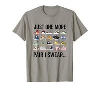 Solo Un Altro Paio I Swear Funny Sneakerhead Shoe Lover Maglietta