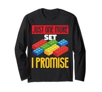 Solo Un Altro Set Lo prometto Building Block Master Builder Maglia a Manica
