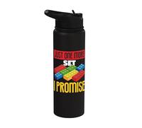 Solo un altro set Lo prometto Building Block Master Builder Stainless Steel Insulated Water Bottle