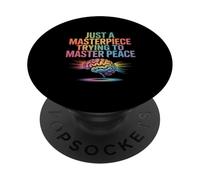Solo un capolavoro cercando di padroneggiare la salute mentale della pace PopSockets PopGrip Adesivo