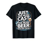 Solo Un Cast e Un'Altra Birra con Il Mio Cane Maglietta