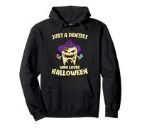 Solo Un Dentista Che AMA Halloween Felpa con Cappuccio