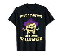 Solo Un Dentista Che AMA Halloween Maglietta