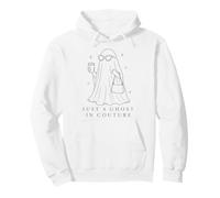 Solo Un Fantasma nella Moda Couture Halloween Felpa con Cappuccio