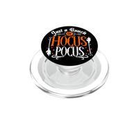 Solo un mucchio di Hocus Pocus Halloween con scritta "Arte" PopSockets PopGrip per MagSafe