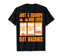 Solo un nonno che ama le slot machine Maglietta