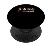 solo un pallone da calcio Snackin' Goose PopSockets PopGrip Adesivo