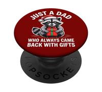 Solo un papà che è sempre tornato con i regali Natale PopSockets PopGrip Adesivo