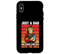 Solo un papà che è sempre tornato con il giorno del papà del latte Custodia per iPhone X/XS