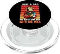 Solo un papà che è sempre tornato con il giorno del papà del latte PopSockets PopGrip per MagSafe
