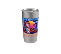 Solo un papà che è sempre tornato con il latte Bigfoot Papa Bicchiere termico in acciaio inox doppia parete